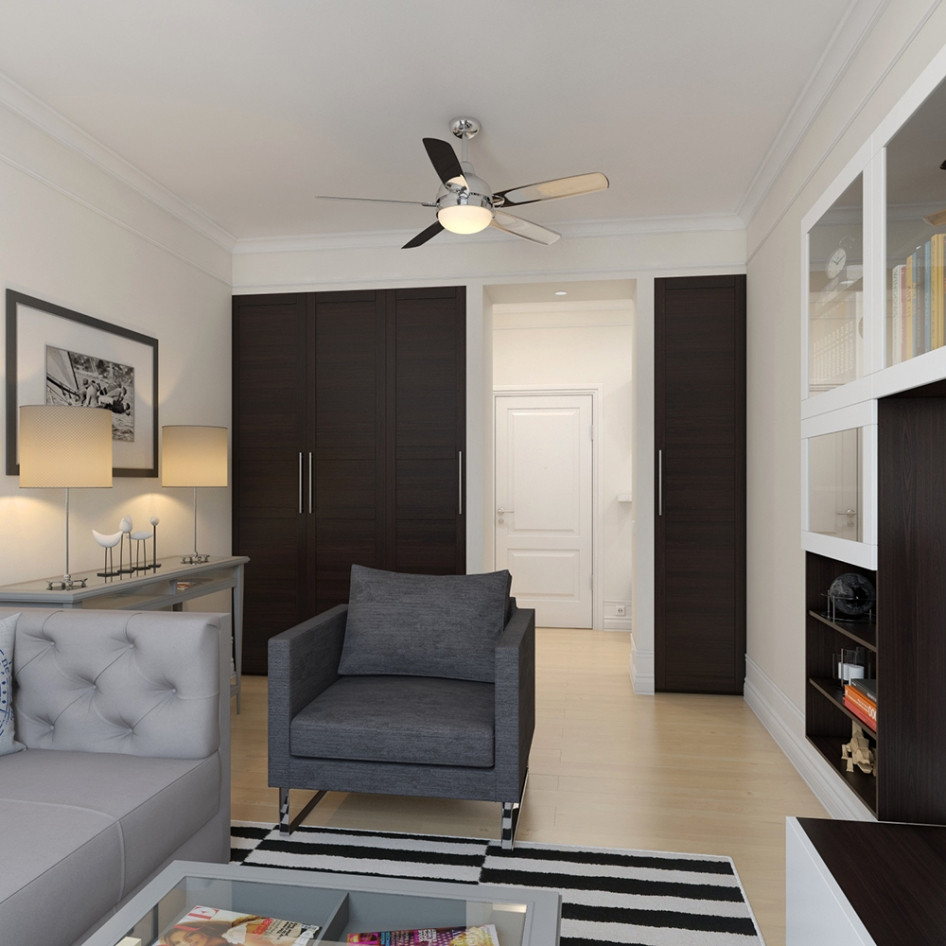 Небольшая квартира в центре Москвы.