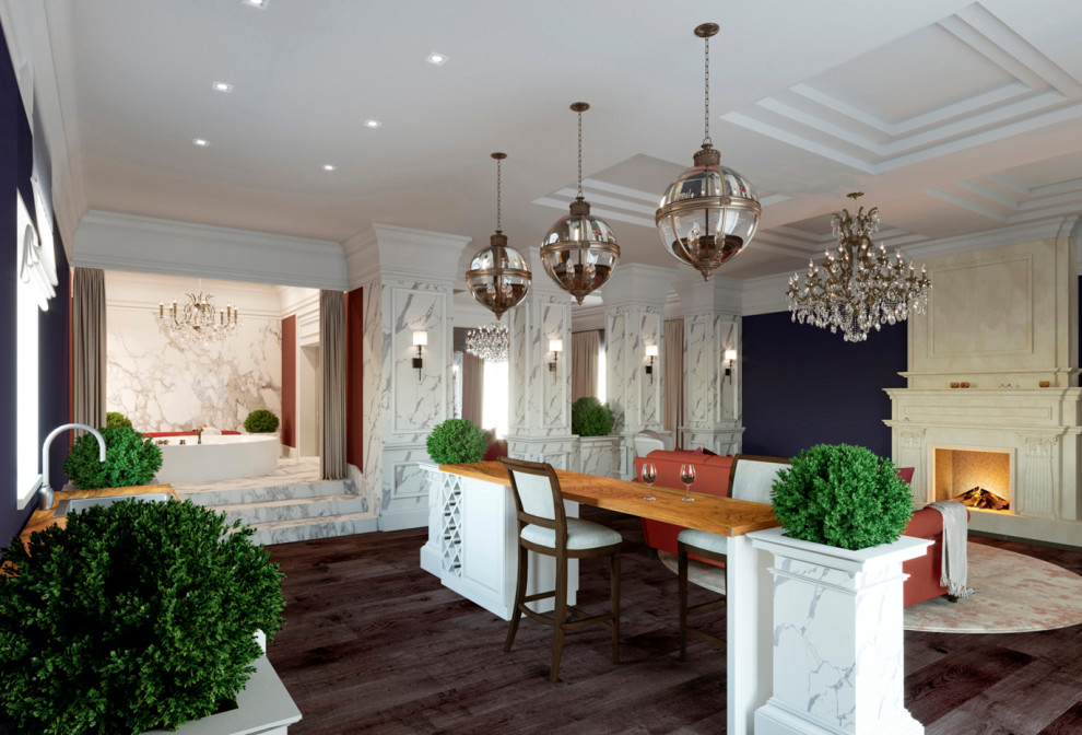 Проект интерьера дома на берегу Азовского моря