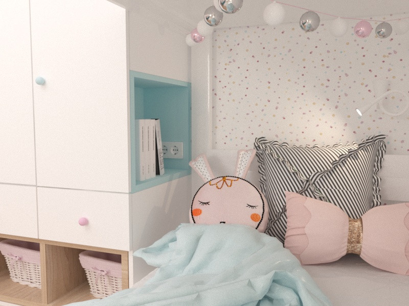 Детская для девочки г. Щёлково S=18 ка.м.