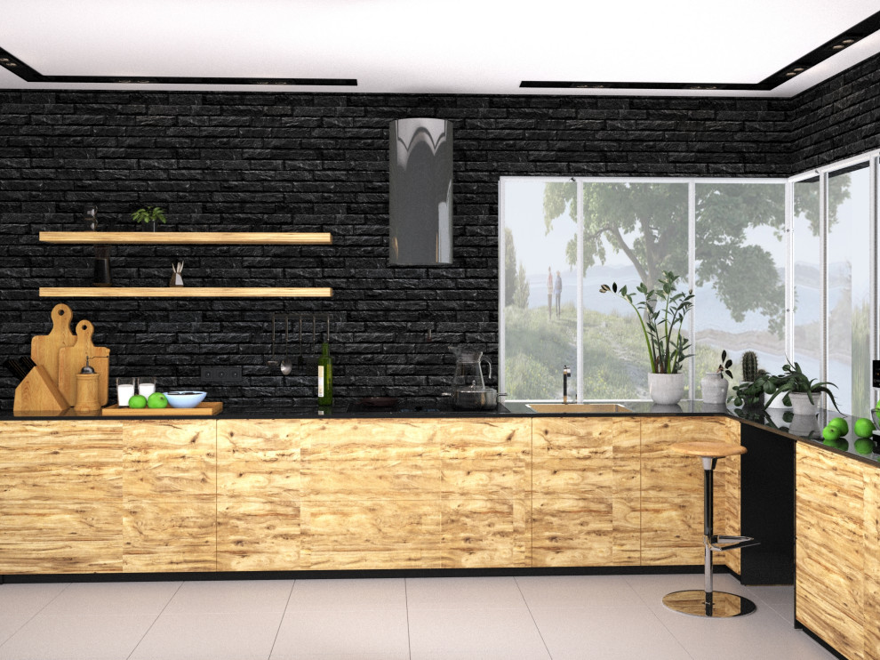 Дом в стиле лофт (г. Тюмень)