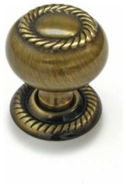 Cabinet Drawer Deco Square Knobs Antique English Knob