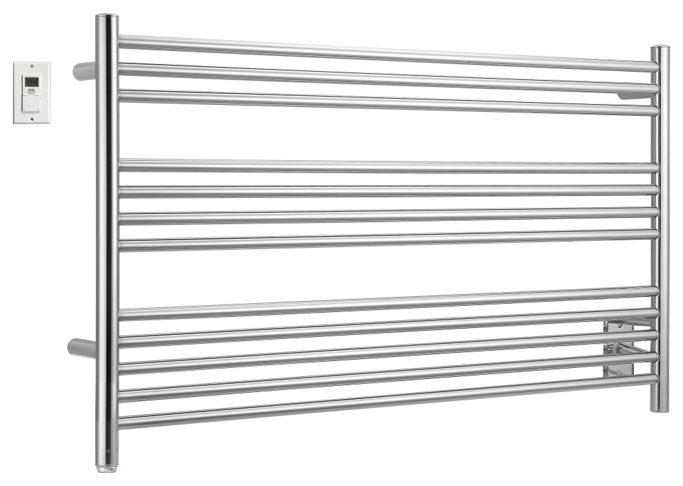 hardwired towel warmer with timer