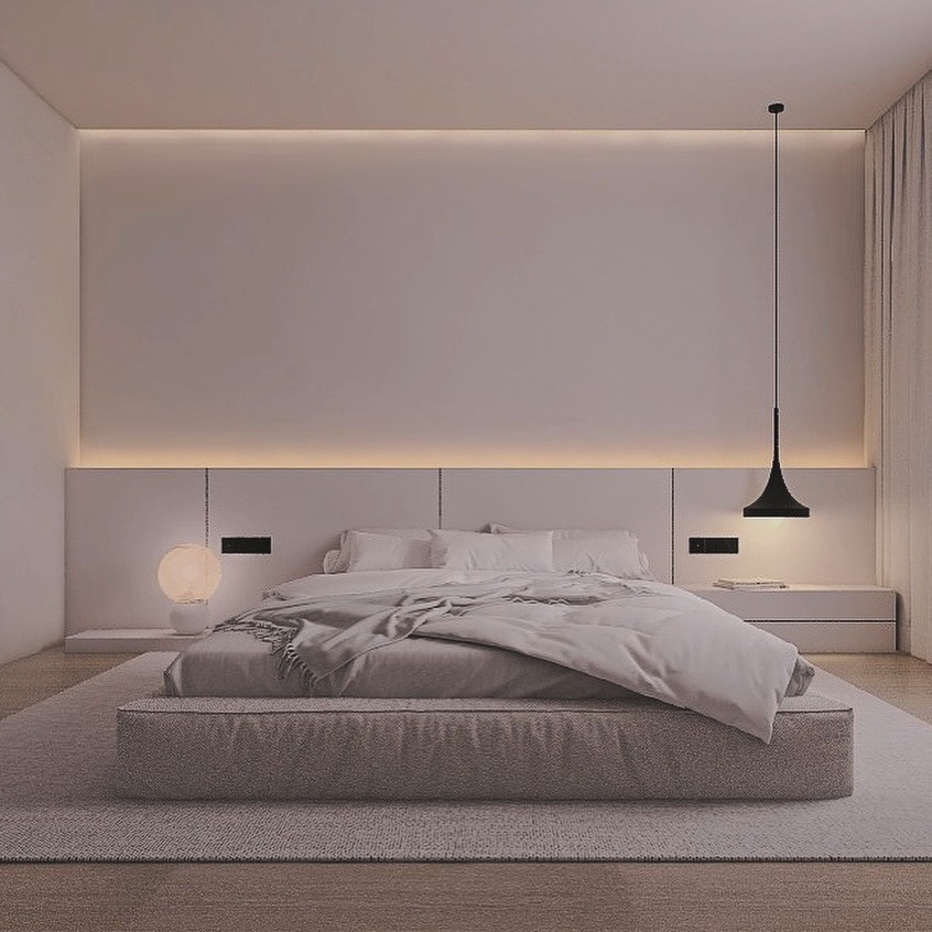 Спальня в минимализме