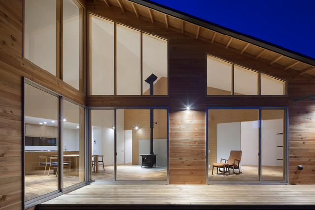 駒ヶ根市M邸 modern-patio