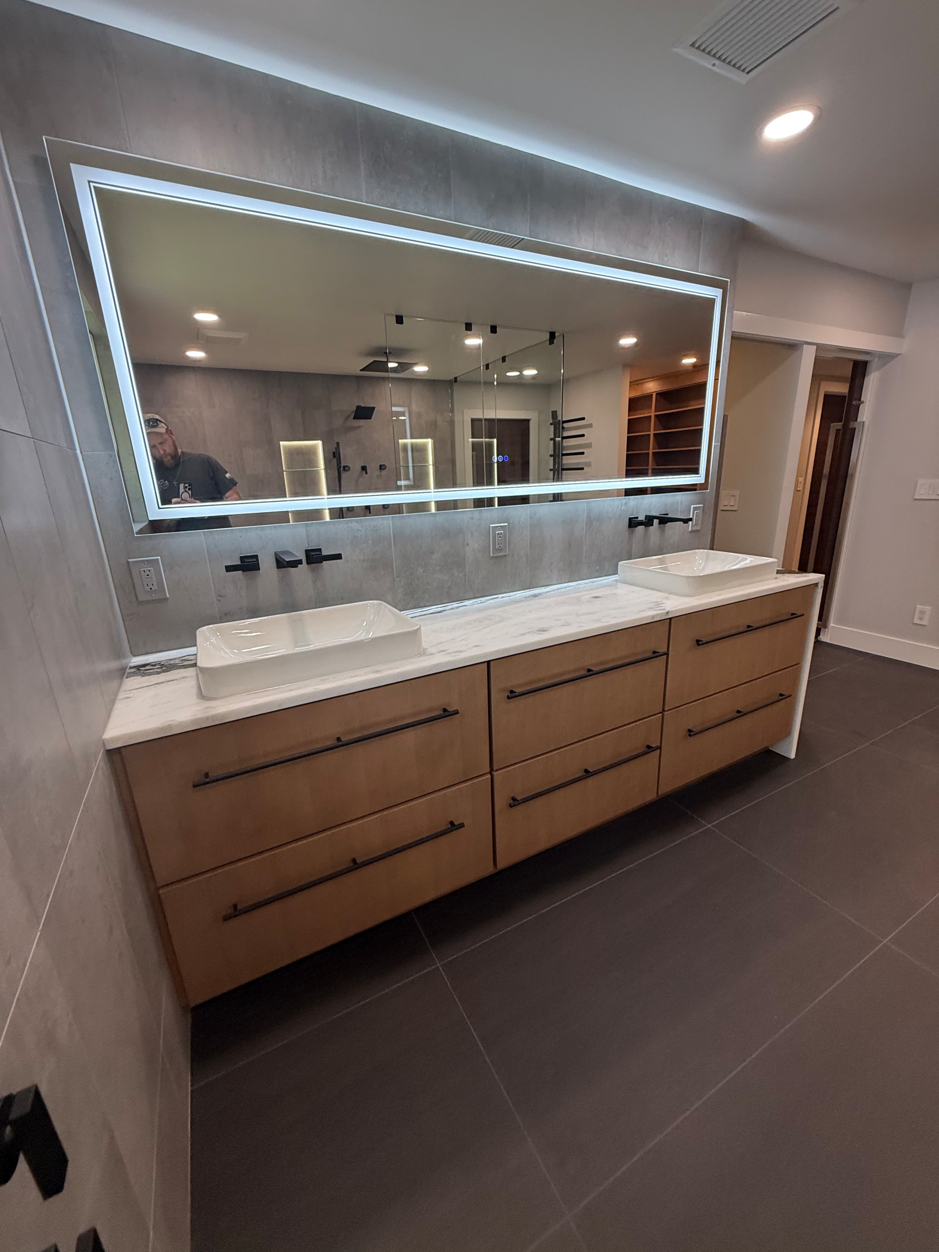 Modern Master Bath