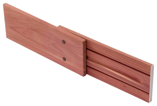 Cedar Drawer Dividers Set Of 4 Kitchen Drawer Organizers By