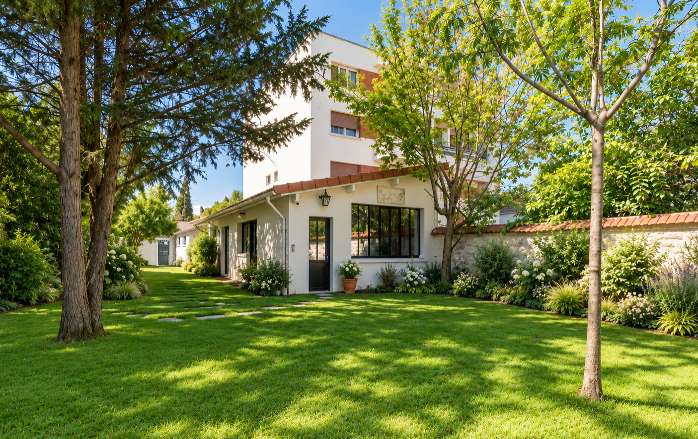 Une maison comme un  paysage