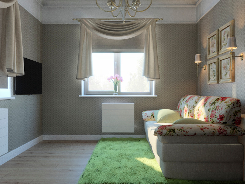 Современный взгляд на классический интерьер