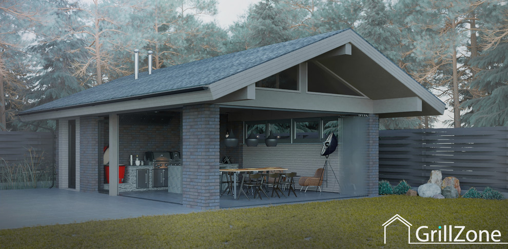 Гриль-зона + Баня