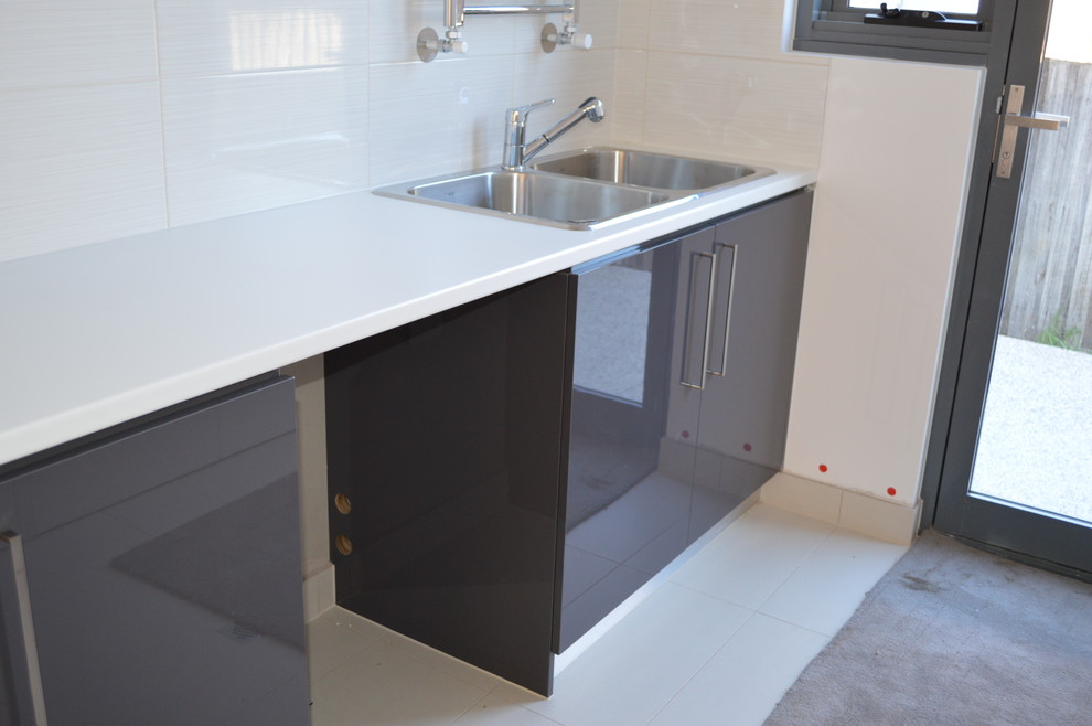 Photo of a modern laundry room in Melbourne.