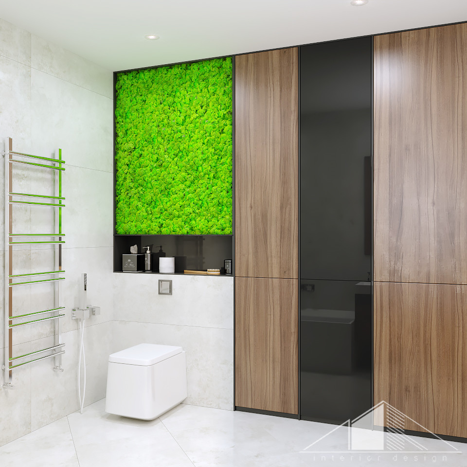 Дизайн интерьера трехкомнатной квартиры в Минске по ул. Ложинская