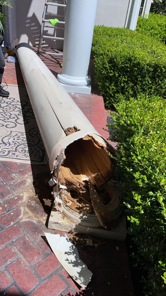 Roman-Style Column Replacement