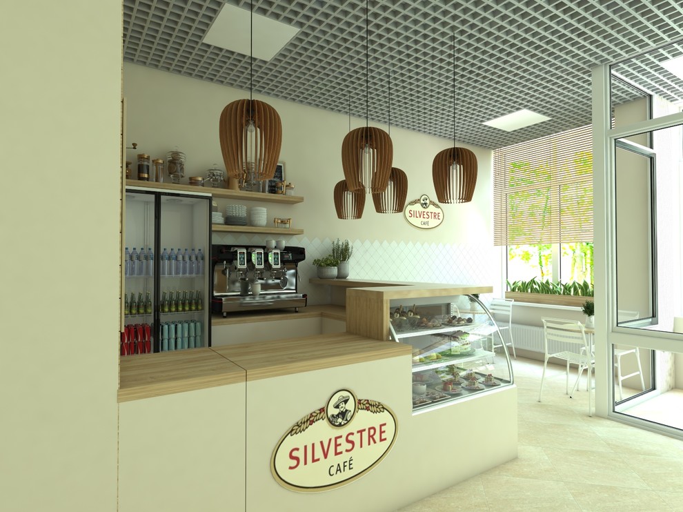 Кофейня в Подмосковье.