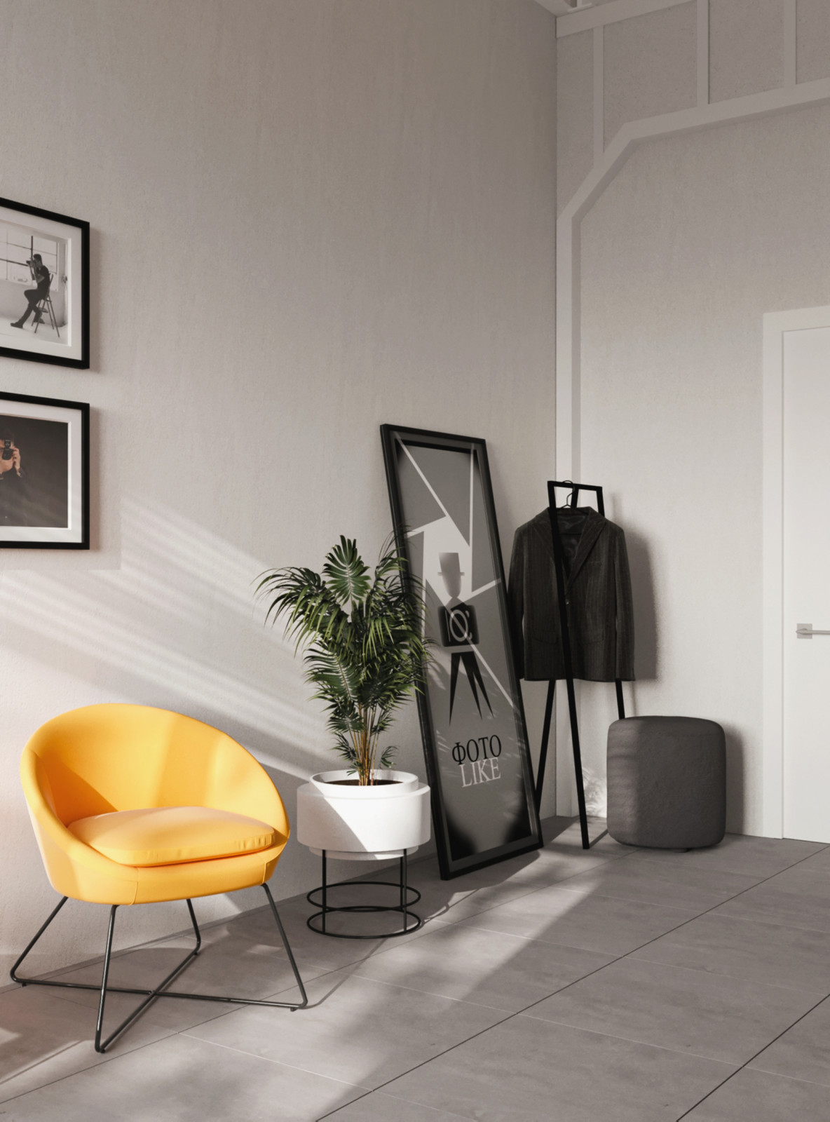 Дизайн проект фотостудии