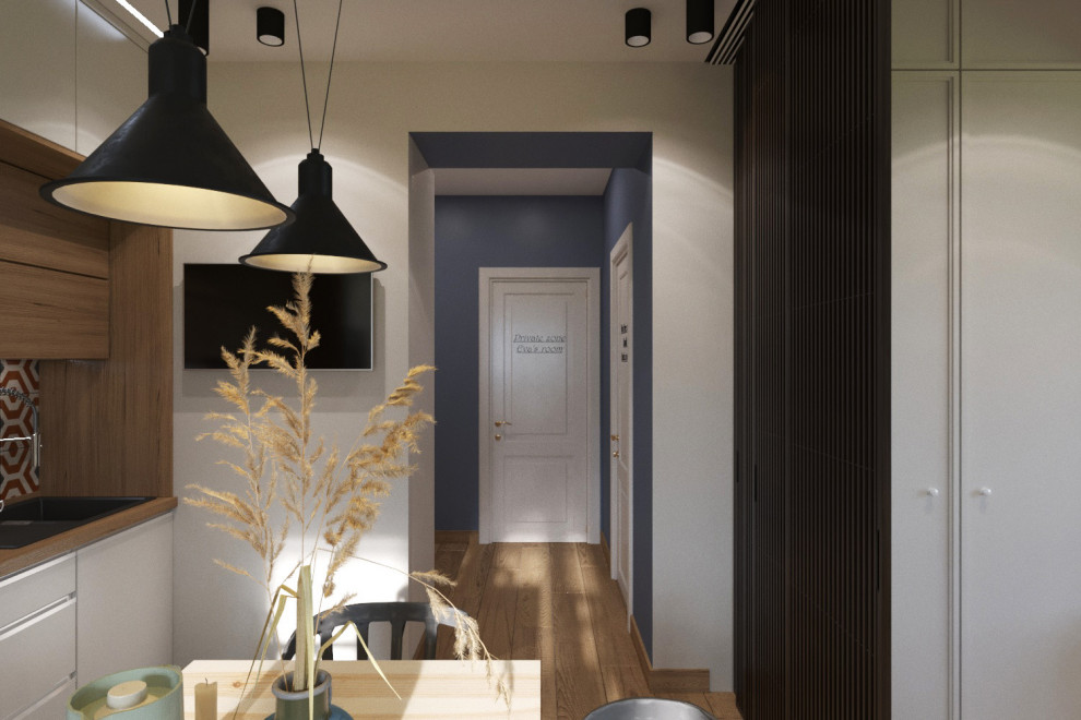 Перепланировка 2х-комнатной квартиры в Южно-Сахалинске