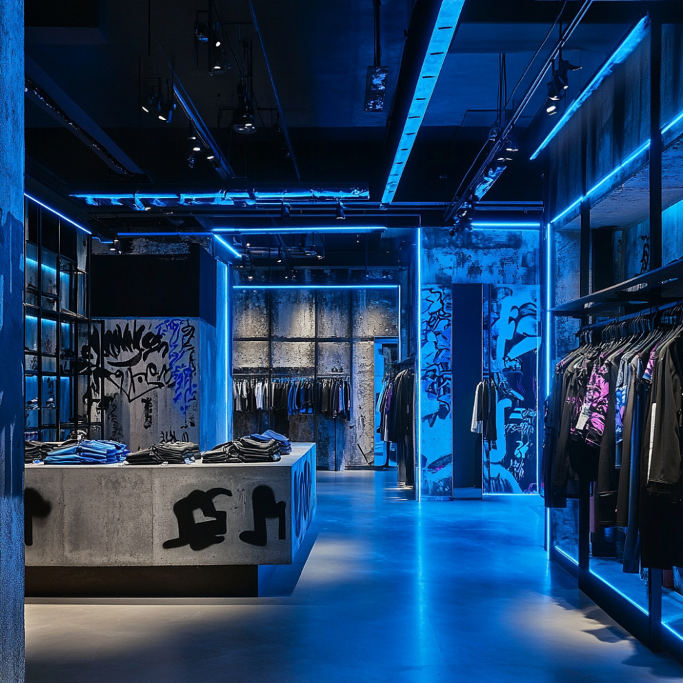 Индустриальный Дизайн Магазина ZNY