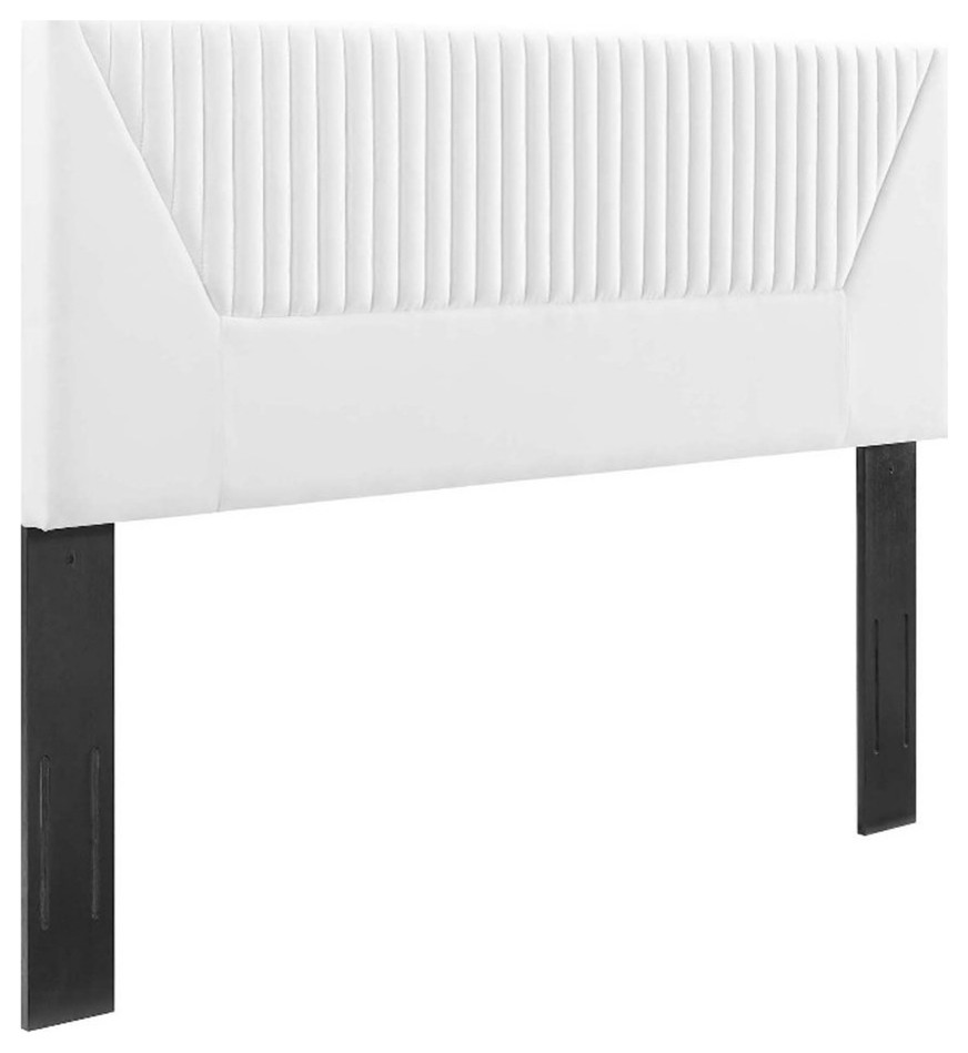 Modway Patience Channel Tufted Velvet King/California King Headboard in