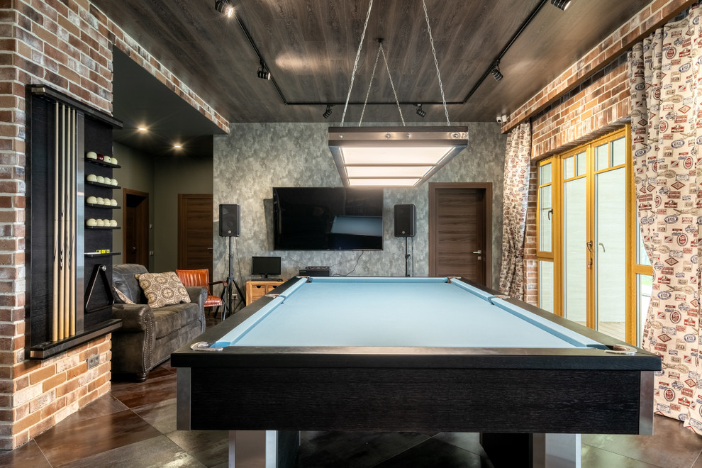 Цокольный этаж в загородном доме