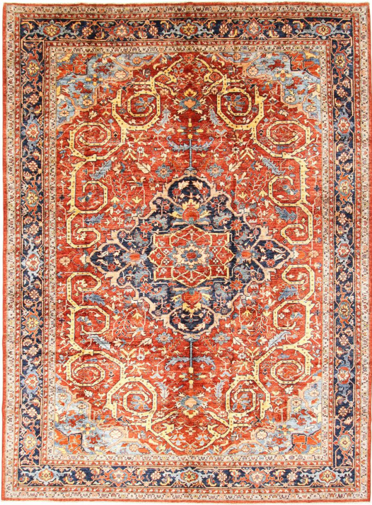 Oriental Rug Arijana Klassik 11'7"x8'7", 11'7"x8'7" Mediterranean