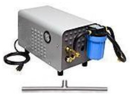 56' Stainless Steel High Pressure Enclosed Pump Misting System Kit