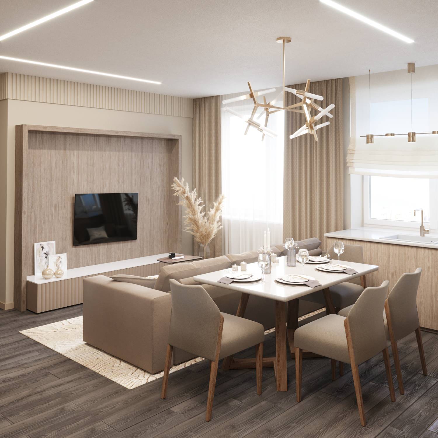 ЖК "ТАТИЩЕВСКИЙ" 67 КВ.М.