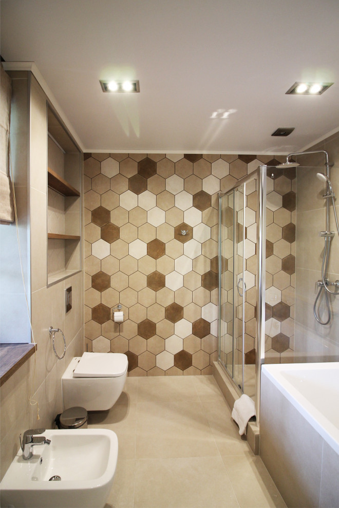 Срубовой коттедж 38 в п.Рощино, Ленинградская обл. Царство-Королевство