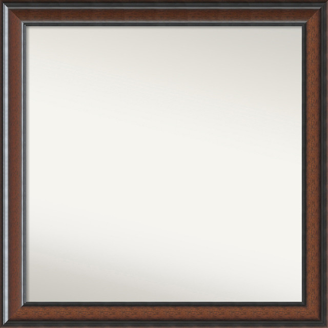 Wall Mirror, Choose Your Size Large, Cyprus Walnut Wood Traditional