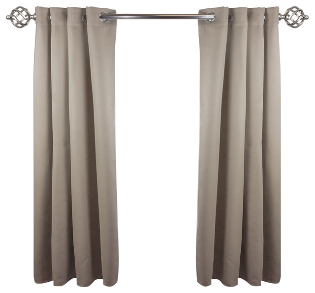 Heavy Duty Drapery Panel Contemporary Curtains By Rod Desyne