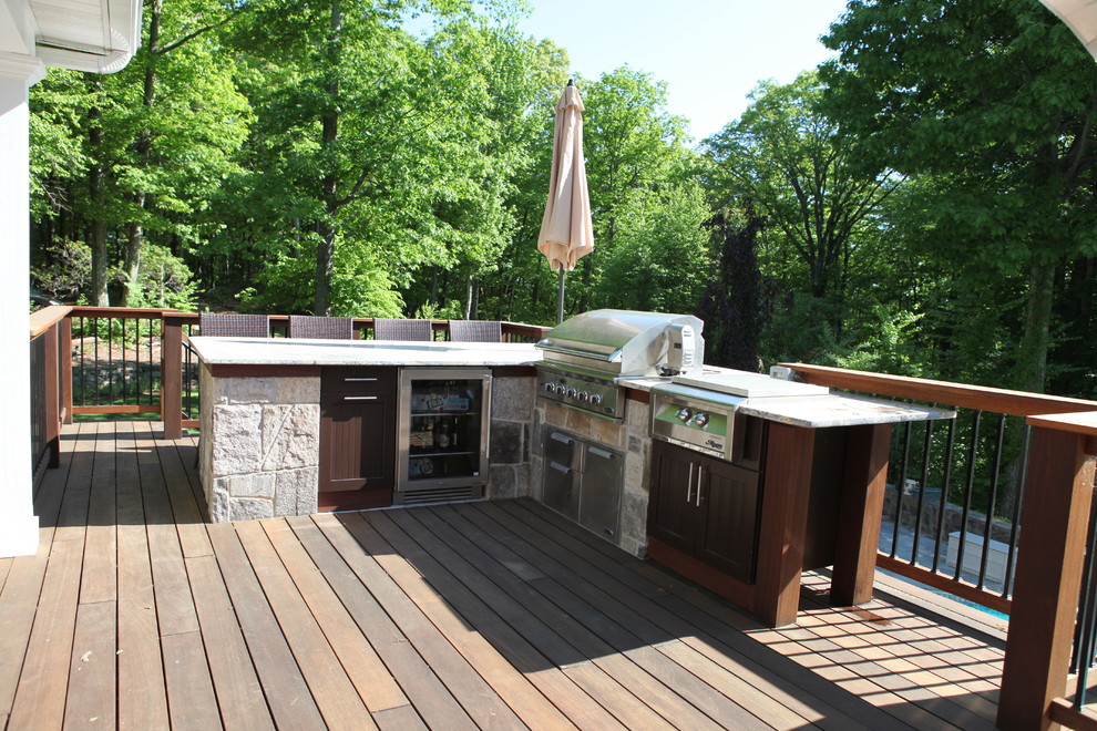 Outdoor Living Country Fabulous - Transitional - Deck - New York - by ...