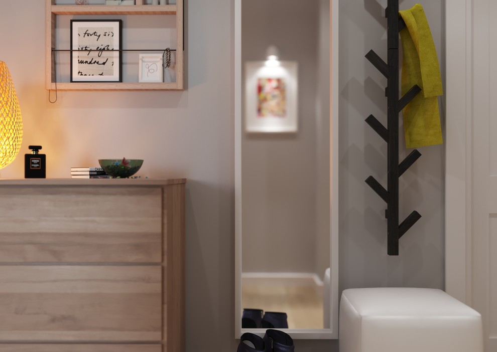 Уютная скандинавия с яркими акцентами