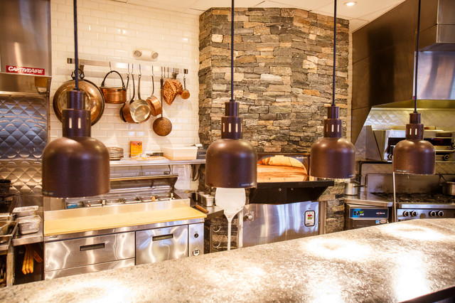 New England Stone Fireplace And Stone Oven At Copper Door