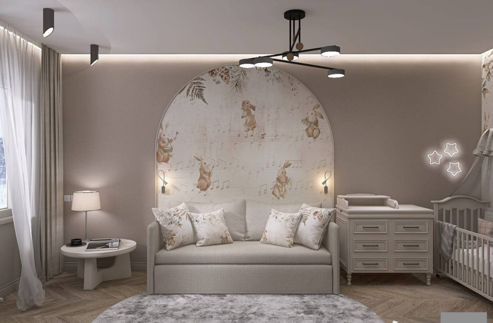 Интерьер контемпораре.