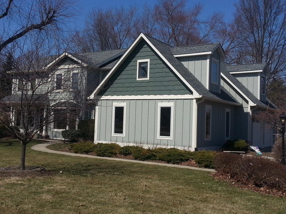 After LP SmartSide facelift & Sherwin Williams Emerald After LP SmartSide facelift & Sherwin Williams Emerald