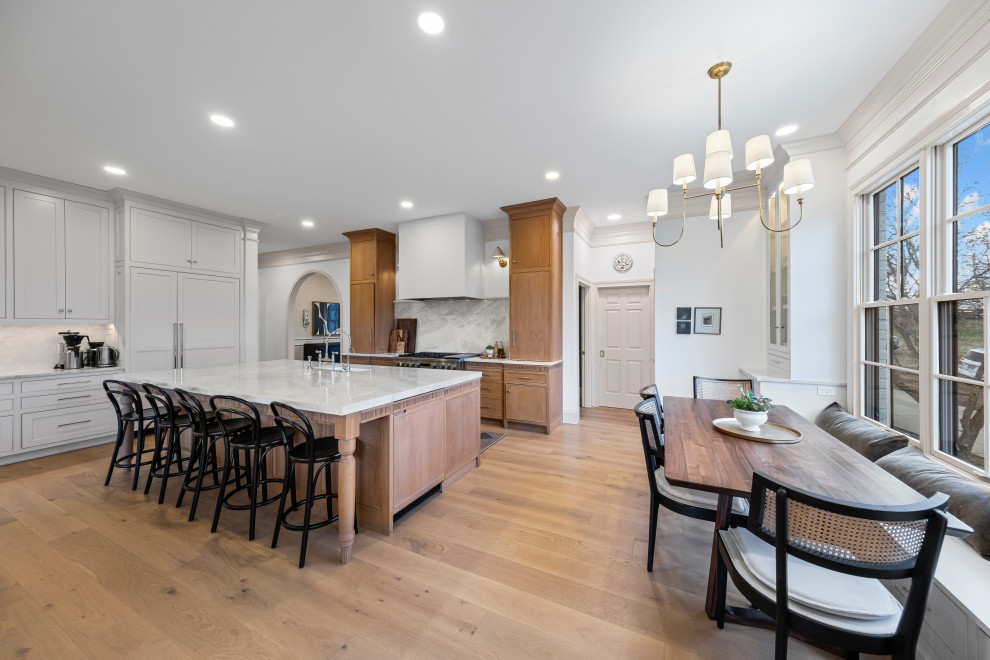 Transitional Chefs Kitchen