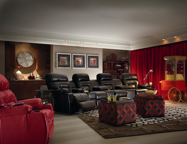 Home Theater Traditional Home Theater Phoenix By La Z Boy Home