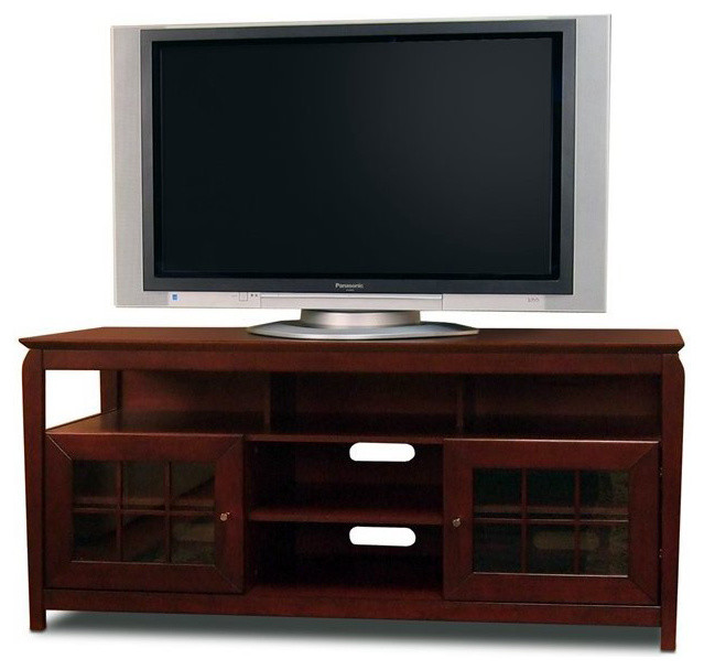 Tech-Craft Veneto 60" Hi-Boy Wood LCD/Plasma TV Stand ...