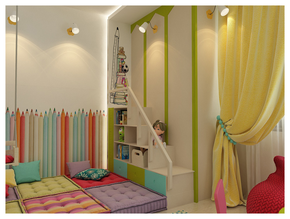 Двухэтажный дом в современном стиле