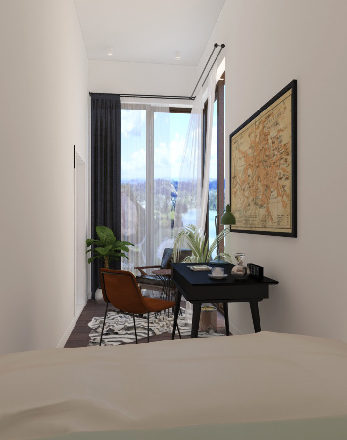 Дизайн интерьера спальни