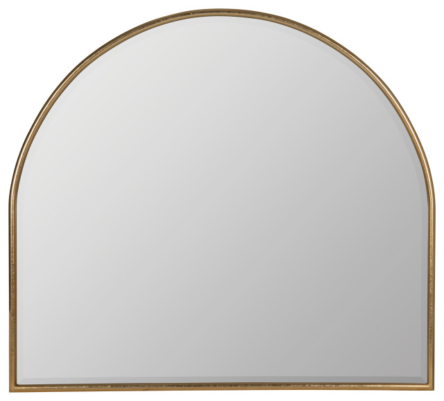 Allyson Gold Wall Mirror Transitional Wall Mirrors by Cooper