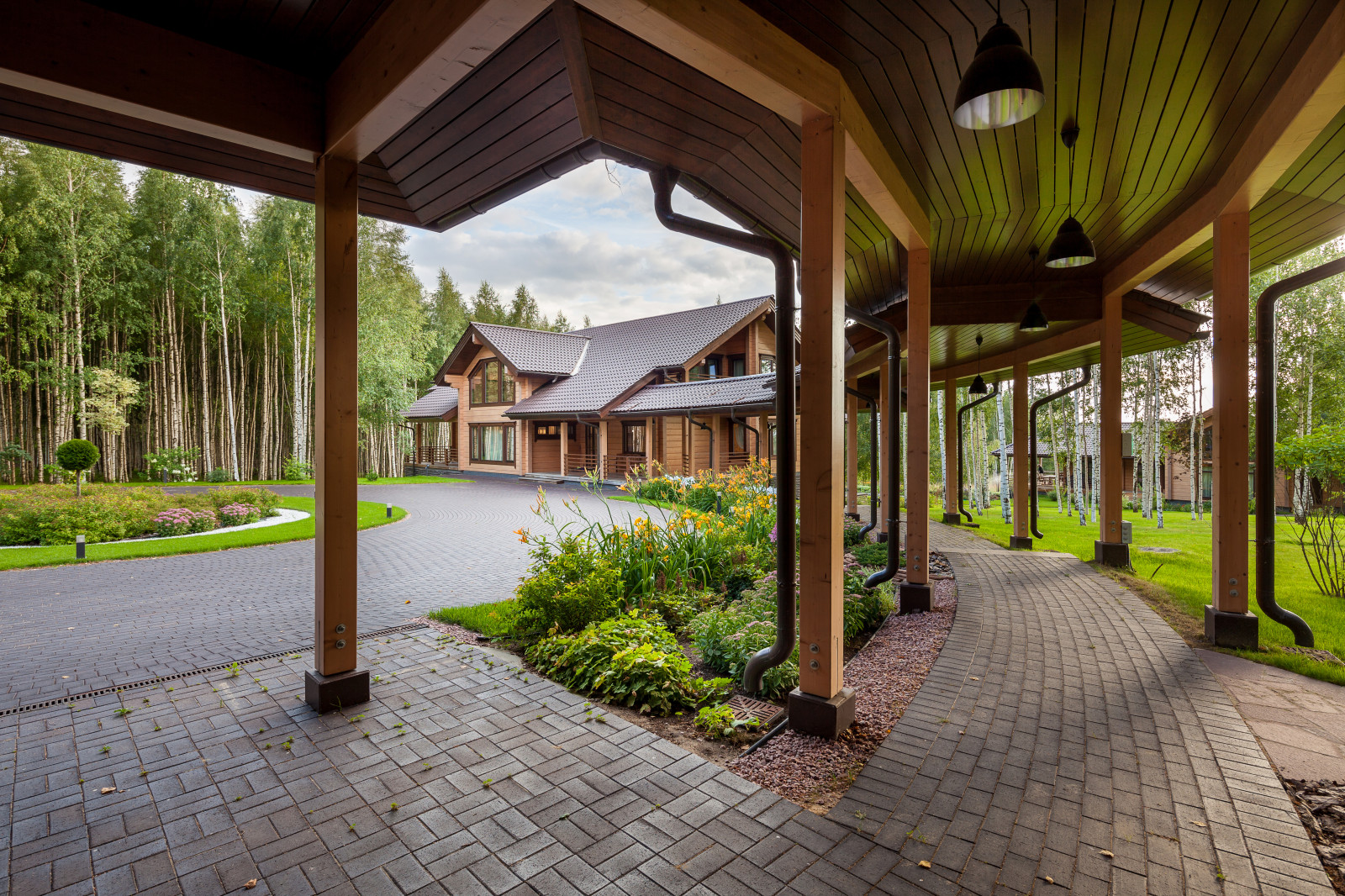 Родовое гнездо - трехэтажный загородный дом в Нижегородской области