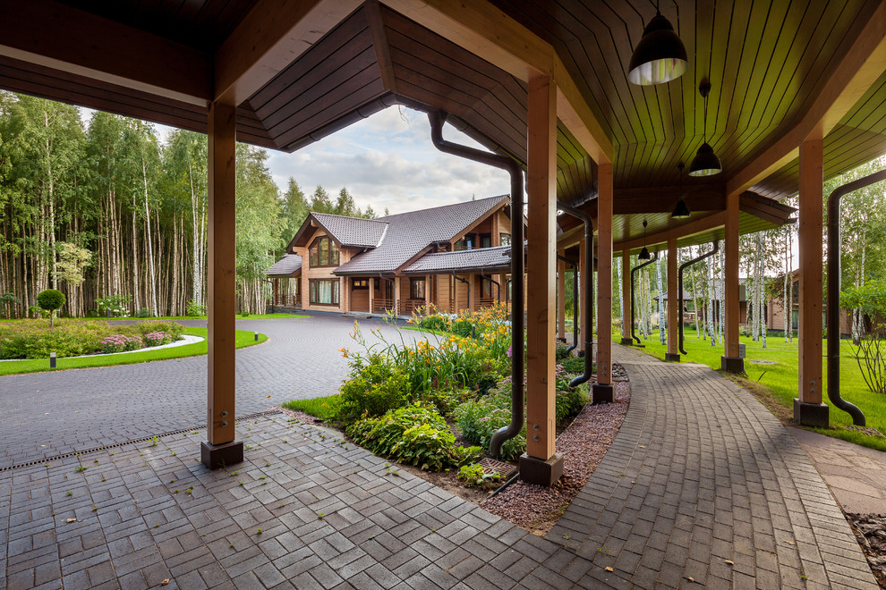 Родовое гнездо - трехэтажный загородный дом в Нижегородской области