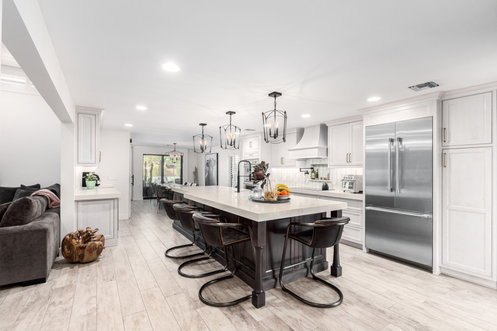 Example of a mountain style kitchen design in Phoenix