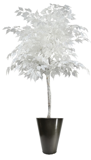 white artificial tree