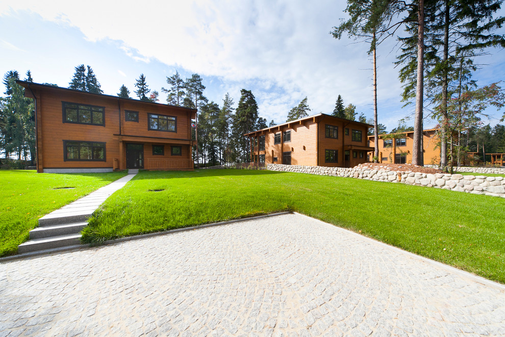 Реализация ландшафтного проекта благоустройства поселка