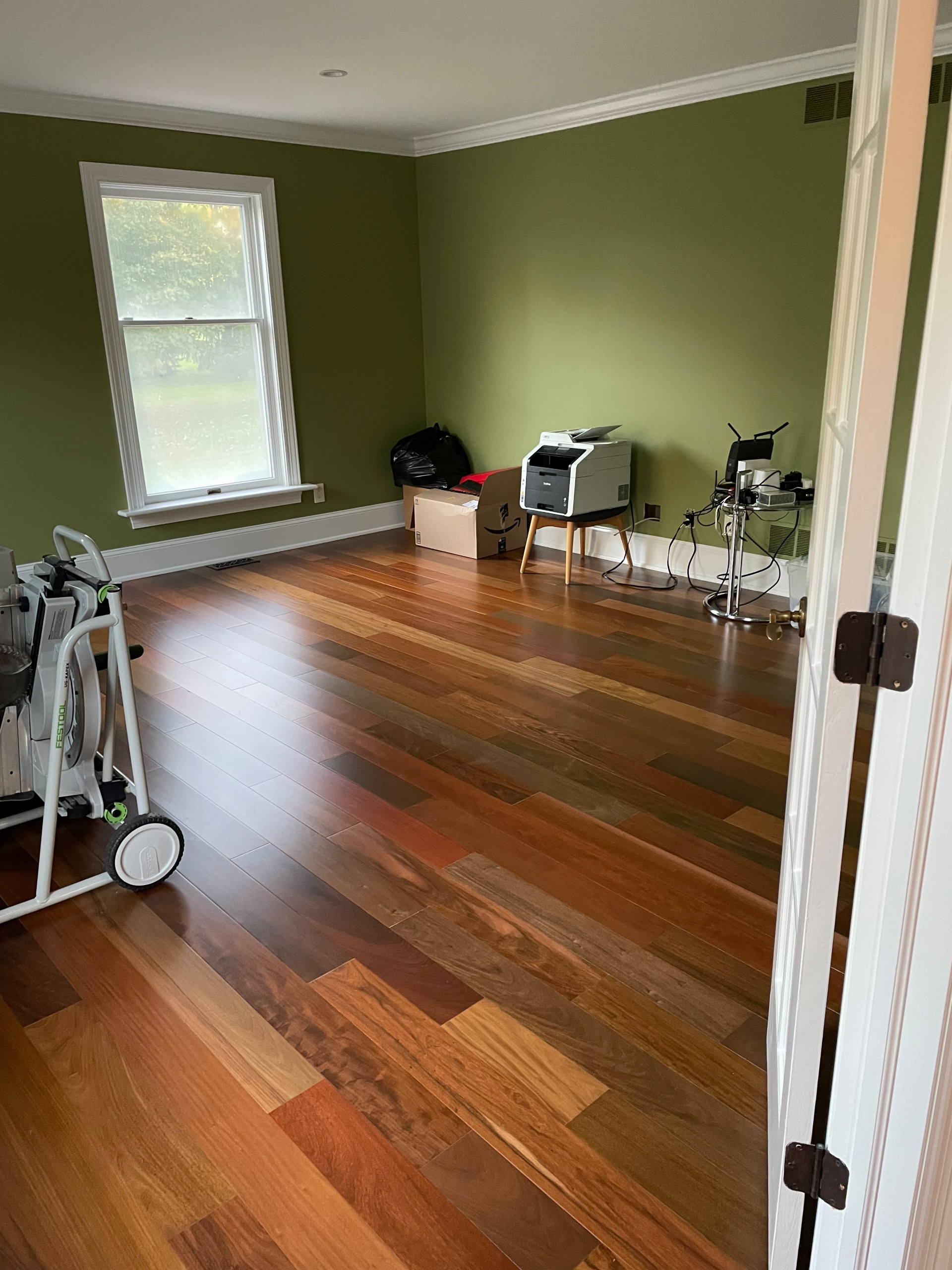 Ipe Hardwood floor remodel
