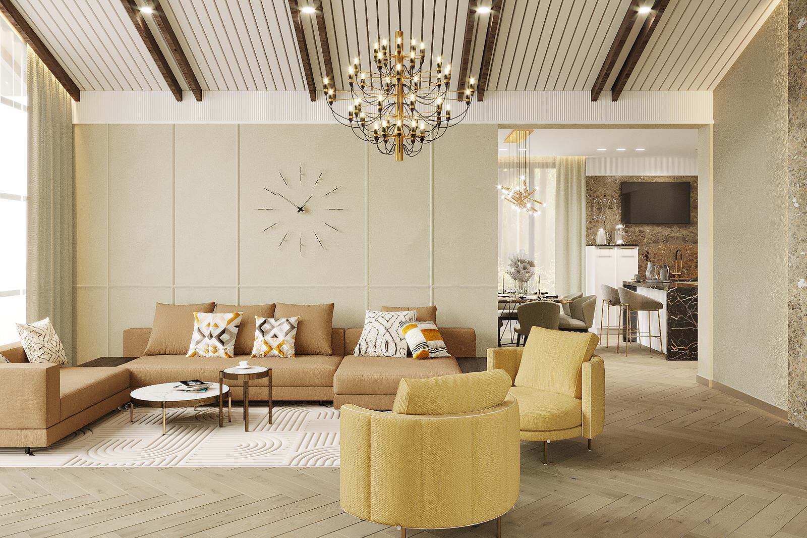 Интерьер гостиной