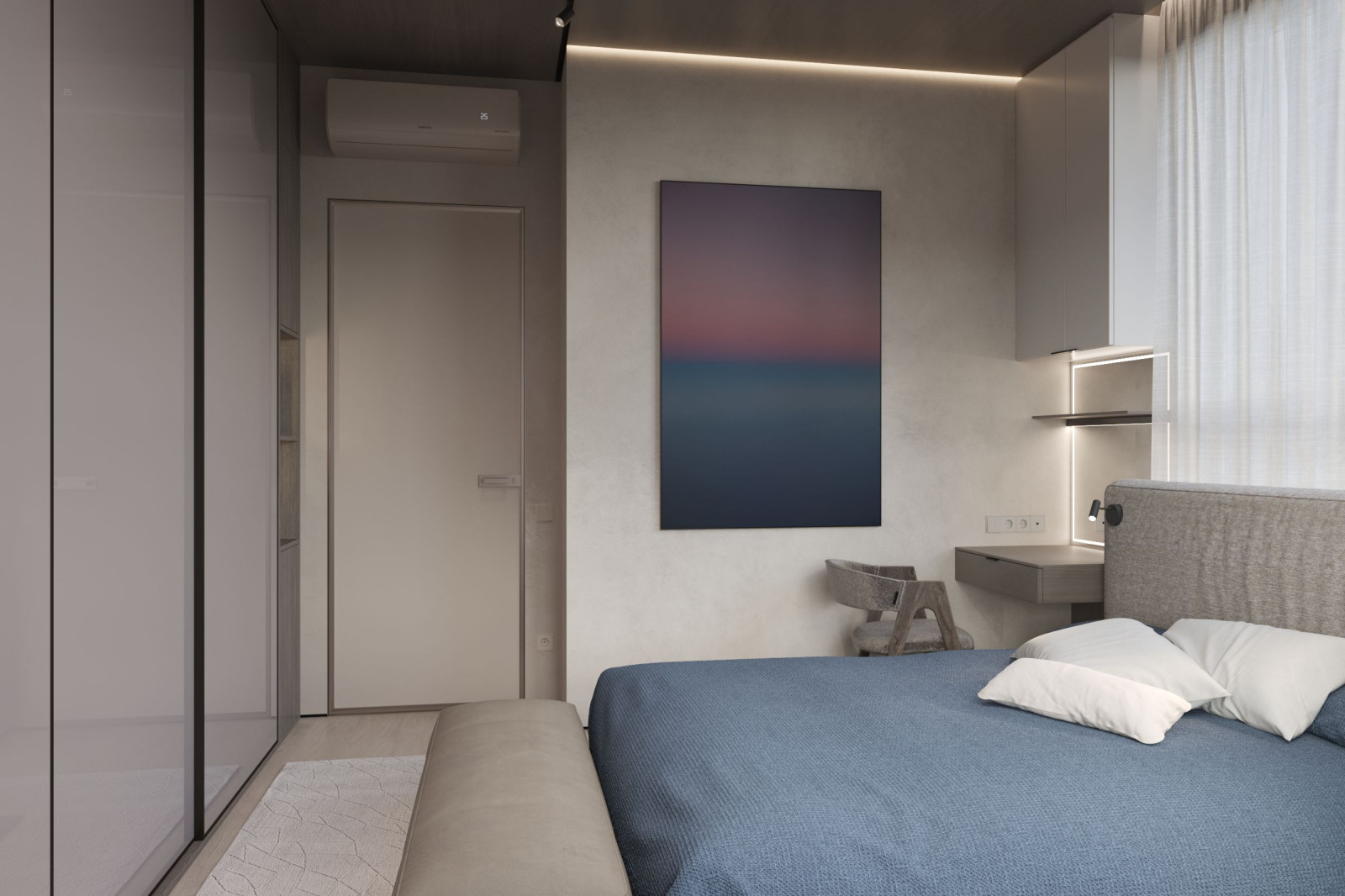 Интерьер квартиры в Москве.