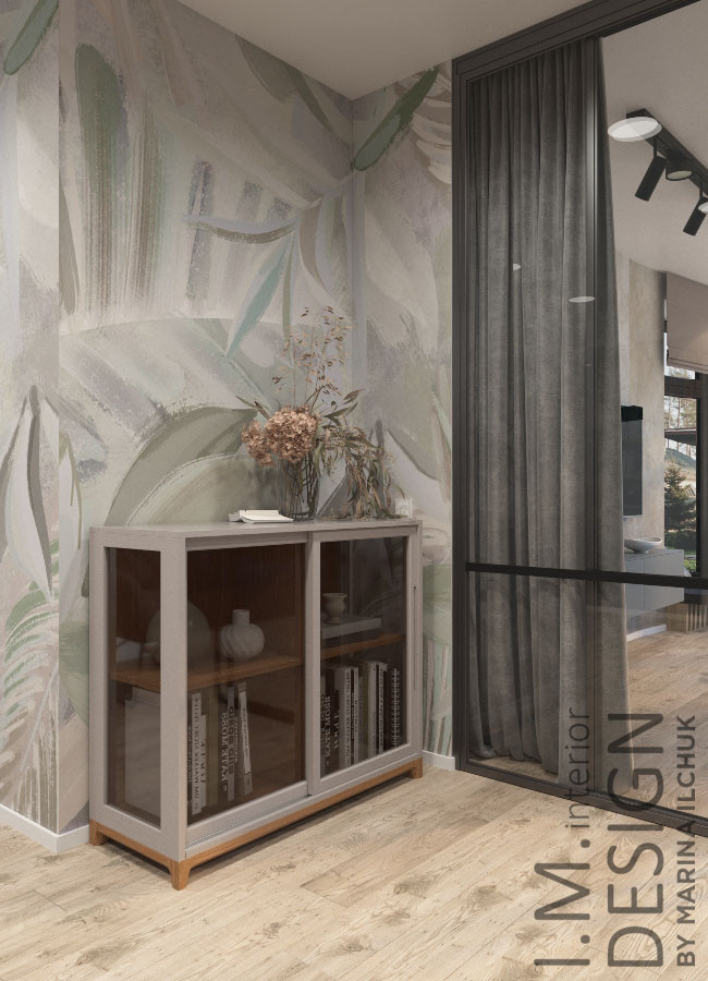 Загородный дом 400 кв.м. Холлы и вторая гостиная.