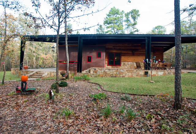 Rustic Modern New Construction rustic-house-exterior