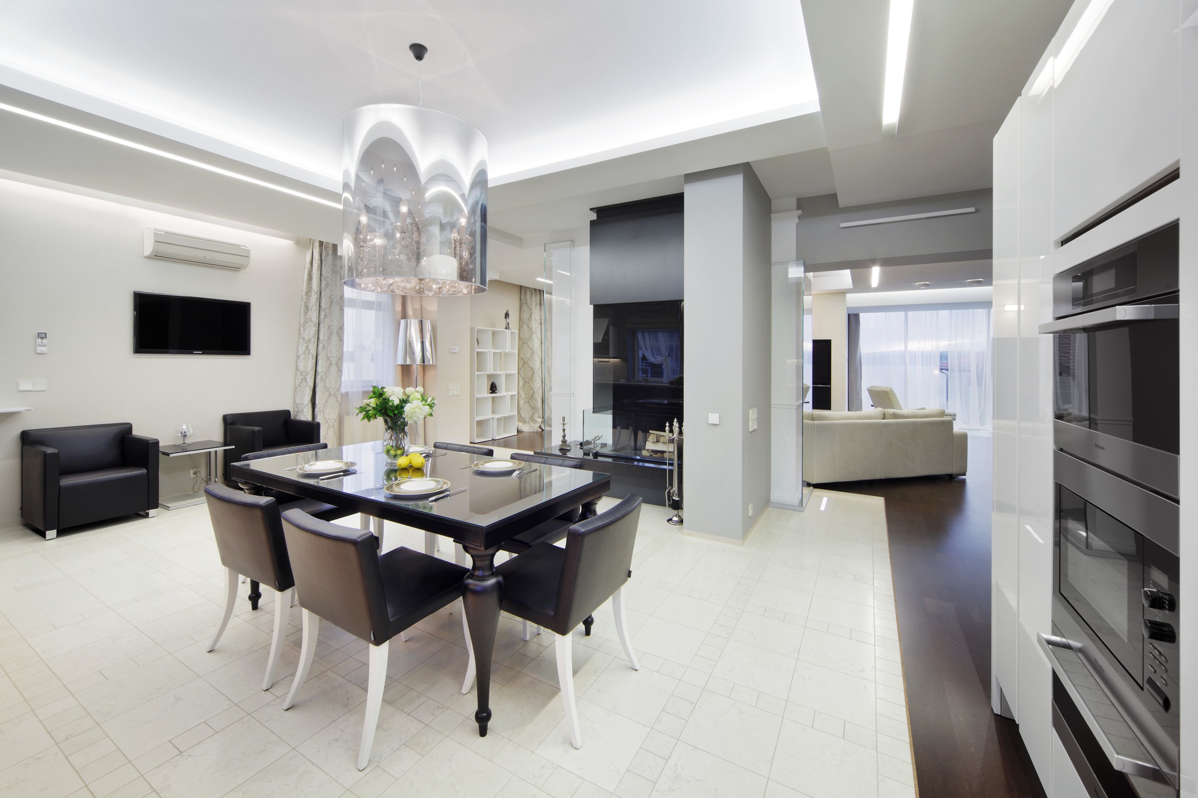 интерьер коттеджа в пригороде Екатеринбурга